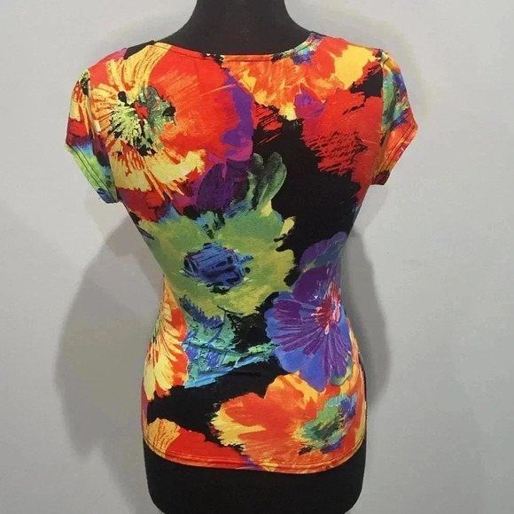 Joseph Ribkoff | Floral Shirt - Picture 3 of 4